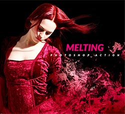 极品PS动作－溶解艺术(含高清视频教程)：Melting Photoshop Action